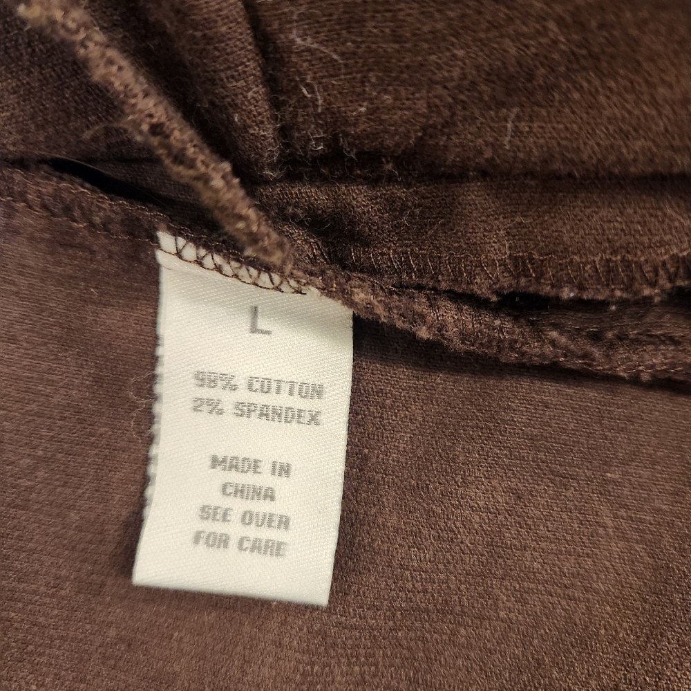 Per Se Women's Brown Corduroy Blazer Size L Classic Career Office Preppy Chic‎ - Picture 10 of 11